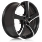6x16 ET25 - LK4/108 ML65.1 Alutec Shark racing-black polished