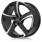 6x16 ET25 - LK4/108 ML65.1 Alutec Shark racing-black polished