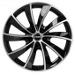 7.5x16 ET48 - LK5/114.3 ML70.1 Rial Lugano diamant-schwarz frontpoliert