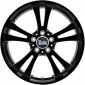 7.5x16 ET45 - LK5/112 ML66.6 MAM D2 black painted