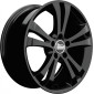 6x15 ET42 - LK5/112 ML57.1 MAM D2 black painted