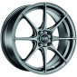 7.5x18 ET47 - LK5/114.3 ML75 OZ Formula HLT grigio corsa