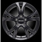 6.5x16 ET39 - LK5/105 ML56.6 Carmani 9 Compete black matt