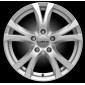 8x18 ET45 - LK5/112 ML66.6 Carmani 9 Compete kristallsilber