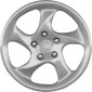 10x18 ET40 - LK5/130 ML71.5 RH Alurad AH Turbo sport-silber lackiert