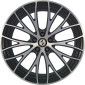 9.5x19 ET45 - LK5/112 ML78.1 Etabeta Piuma black polish