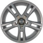 10x22 ET45 - LK5/130 ML71.6 Etabeta Uriel silver - inox cap