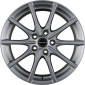 8x17 ET40 - LK5/114.3 ML72.5 Borbet BL5 brilliant silver
