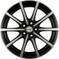 8x17 ET48 - LK5/114.3 ML72.5 Borbet BL5 black polished