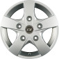 6.5x16 ET60 - LK5/118 ML71.1 Borbet CWF crystal silver