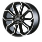 7.5x17 ET47 - LK5/112 ML66.5 CMS C20 diamant schwarz matt