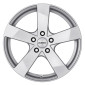 6.5x15 ET48 - LK5/108 ML70.1 Dezent TD silver