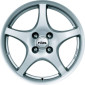 6x15 ET45 - LK4/100 ML63.3 Rial U1 polar-silber