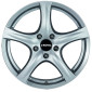 6x14 ET38 - LK4/100 ML68 Ronal R42 kristallsilber