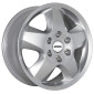 6.5x16 ET60 - LK5/160 ML65 Ronal R44 kristallsilber