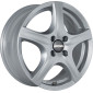 7x16 ET45 - LK5/120 ML72.5 Ronal R42 kristallsilber