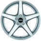 6.5x15 ET38 - LK5/112 ML76 Ronal R41 silber