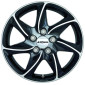 6.5x15 ET45 - LK5/114.3 ML82 Ronal R51 jetblack-frontkopiert