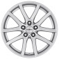 7.5x17 ET37 - LK5/112 ML66.6 Dezent TF silver