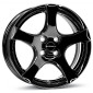 6.5x16 ET25 - LK4/108 ML65.1 Borbet F black glossy