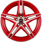 8x18 ET45 - LK5/114.3 ML72.5 Borbet XRT racetrack red polished