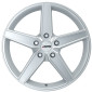 7.5x17 ET35 - LK5/112 ML70 Autec Typ D - Delano hyper silber