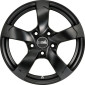 8x18 ET48 - LK5/112 ML66.6 DBV Torino II schwarz matt lackiert
