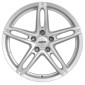 9x18 ET40 - LK5/120 ML72.6 Alutec Poison polar-silber