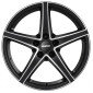 8x18 ET45 - LK5/114.3 ML70.1 Alutec Raptr racing-schwarz frontpoliert