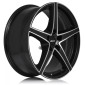 8.5x20 ET45 - LK5/112 ML70.1 Alutec Raptr racing-schwarz frontpoliert