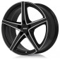8.5x20 ET45 - LK5/108 ML63.4 Alutec Raptr racing-schwarz frontpoliert