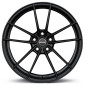8x18 ET45 - LK5/114.3 ML72.5 Borbet FF1 deep black matt