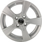 7.5x18 ET39.5 - LK5/100 ML57.1 Diewe Matto pigmentsilber