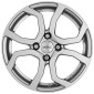 5x15 ET38 - LK4/100 ML60.1 Dezent TS silver