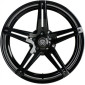 10.5x21 ET45 - LK5/130 ML71.6 ArtForm AF-301 black painted