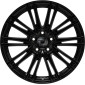7.5x17 ET37 - LK5/112 ML66.6 2DRV WH18 schwarz glänzend lackiert