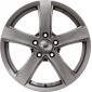 6.5x16 ET48 - LK5/114.3 ML67.1 2DRV WH24 daytona grau lackiert