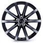 10.5x21 ET40 - LK5/120 ML74.1 RH Alurad GT schwarz voll poliert
