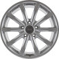 8.5x19 ET45 - LK5/120 ML74.1 RH Alurad GT sterlingsilber lackiert