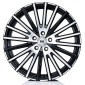 8x17 ET35 - LK5/120 ML72.6 RH Alurad WM Flowforming schwarz voll poliert