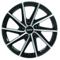 7x17 ET50 - LK5/108 ML63.4 Alutec Singa diamant-schwarz frontpoliert