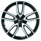 6.5x16 ET50 - LK5/108 ML63.4 Rial Torino diamant-schwarz frontpoliert