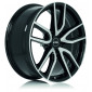 6.5x16 ET50 - LK5/108 ML63.4 Rial Torino diamant-schwarz frontpoliert