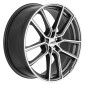 8x18 ET35 - LK5/112 ML70.1 AEZ Raise gunmetal polished