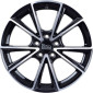 8x19 ET45 - LK5/112 ML66.6 MAM A5 matt black front polish