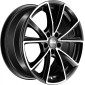 8x19 ET45 - LK5/112 ML66.6 MAM A5 matt black front polish
