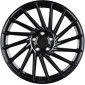 8.5x19 ET45 - LK5/112 ML72.6 Keskin KT17 Hurricane matt black painted