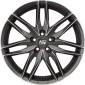 7x16 ET37 - LK4/100 ML63.3 MSW MSW 24 gun metal polished