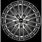 7.5x17 ET45 - LK5/120 ML72.6 Oxigin 19 Oxspoke black full polish