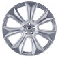 10x22 ET40 - LK5/120 ML74.1 RH Alurad NAJ II sport-silber lackiert